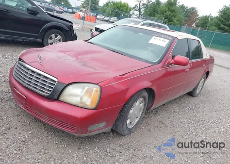 2002 Cadillac Deville from USA, damaged, VIN 1G6KD54Y02U208677